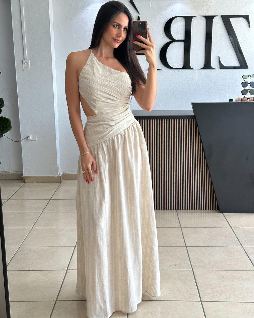 chinese dress ladies Geneva Maxi Dress – Clothes for Breakfast main image 0