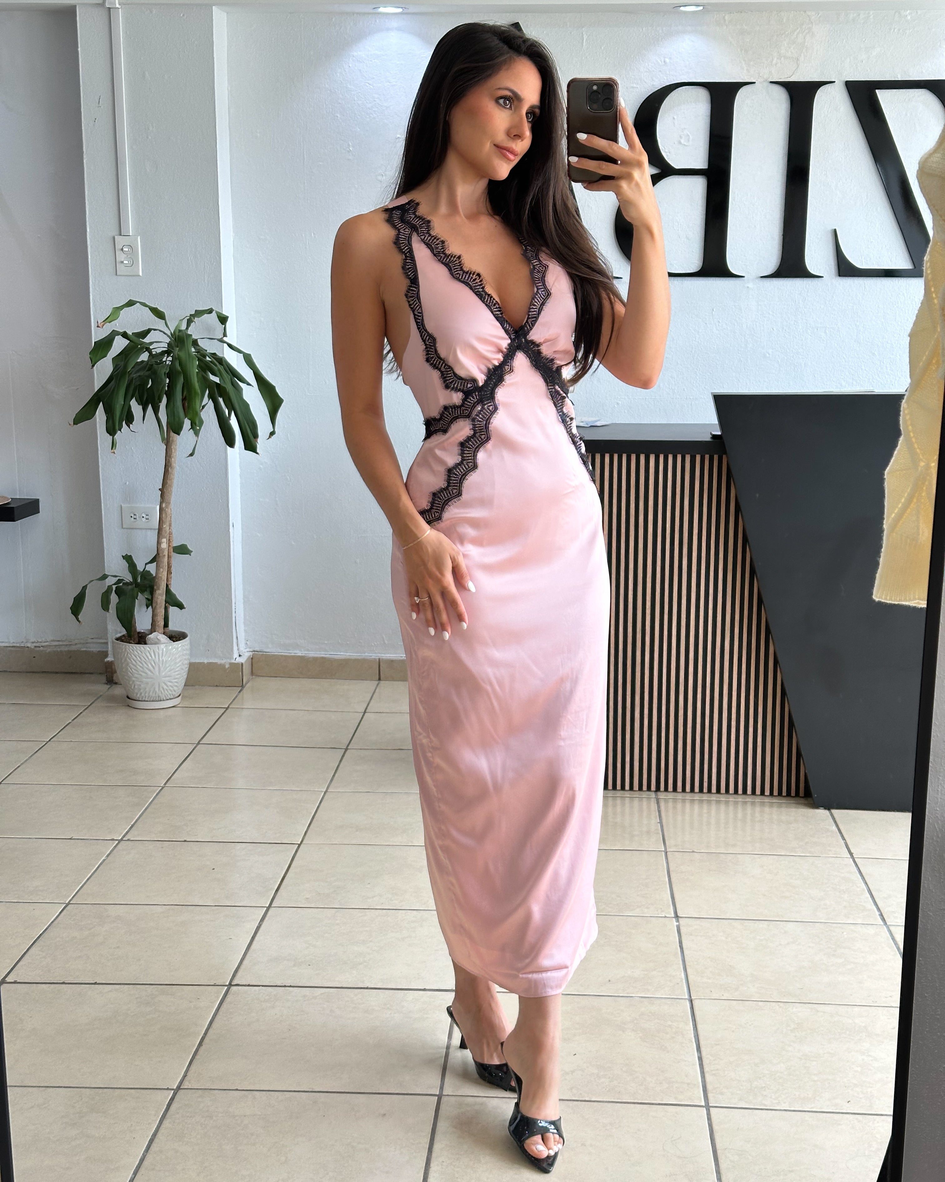 DUSTY ROSE DRESS – ZIBÁ